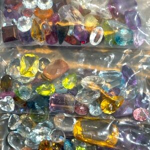 100CTW Mixed Facets-Loose Stones